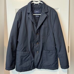 Gant Midtowner Mid Length Navy Jacket/coat Size Medium